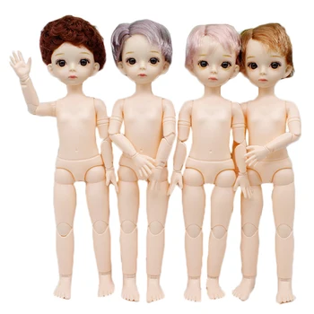 12 инча, кукла BJD за момчета с гигантски детски тяло, кукла принц 1/6, къса коса, милото личице, кукли за грим 