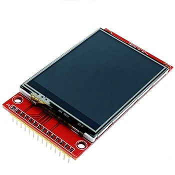 240320 2,4 инчов SPI модул адаптер печатна платка базова такса TFTЖКдисплей екран Без тъчпада не по-малко от 4 IO ILI9341 18 пин 0,8 мм