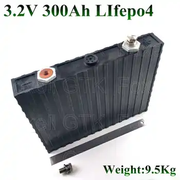 4шт 3.2 в 300Ah Lifepo4 Акумулаторна батерия дълбоко цикъл 3.2 В 300a 200a за электромобиля UPS Електрически мотор и кола за голф