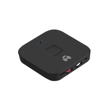 BLS-B11 NFC Bluetooth приемник 5,0 3,5 мм жак, Aux Стерео безжичен адаптер Поддръжка на музика APTX LL автомобилния динамиката на Bluetooth RCA