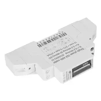 DDS1891 монофазен брояч на висока точност 2P LCD електромер 50 Hz 230-5 (32) А