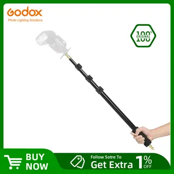Godox Light Бум Pole Stick AD-S13 55-160 см 1/4 Външна Резба за WITSTRO Flash AD180 AD360 Аксесоари за Фотостудий