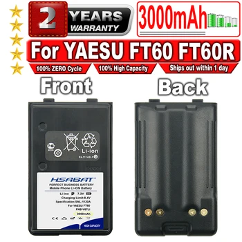 HSABAT 3000 mah FNB-V67Li Батерия за YAESU FT60 FT60R FT60R VX110 VX120 VX146 VX150 VX160 VX180 VXA120 VX-A200 FT60 FT-60R Радио