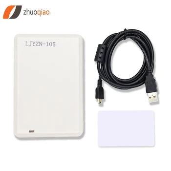 NJZQ 865-868 Mhz 902-928 Mhz 900 Mhz 915 Mhz ISO18000-6C, ЕПК C1G2 USB Rfid Четец на карти за контрол на достъп
