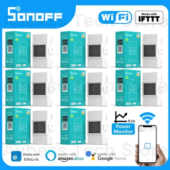 SONOFF POW Elite WiFi Умни електромера Преминете Монитор Мощност в Режим на Реално Време, спестяване на Енергия eWeLink Умен Дом Алекса Google Assistant