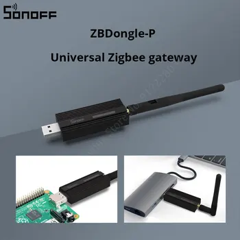 SONOFF ZB Dongle-P / ZB Dongle-E USB Dongle Плюс Безжичен мрежов портал на Zigbee Zigbee 3.0 Zigbee ZHA 2MQTT Улавяне на USB-памет
