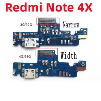 USB-такса за зареждане на Xiaomi Redmi Note 4X 3G/32G зарядно устройство за смяна на док за ремонт на мобилен телефон