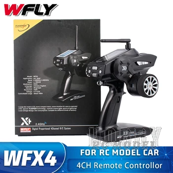 WFLY WFX4 2,4 Ghz 4CH Професионален радиоконтроллер за радиоуправляемой модели автомобили с дистанционно управление, верижен Бъги, модификация аксесоари