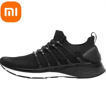 Xiaomi Mijia 4, спортни обувки, мъжки и дамски ежедневни обувки, градинска мода, еластичен вязаный надмощие и заглушителен маратонки за бягане 4