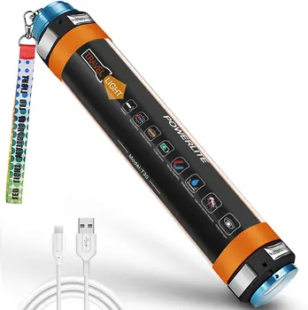 ZK30 USB Акумулаторна IP68 Водоустойчив led лагер лампа Авариен Лагер Преносим фенер, фенерче, многофункционална магнитна лампа