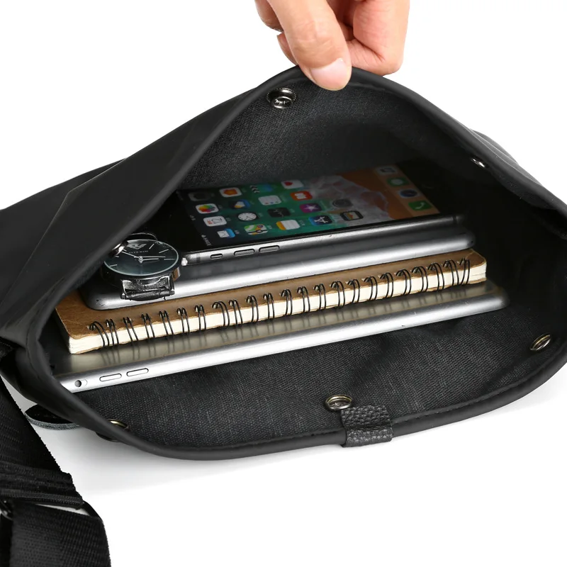 1 бр., мъжки чанти-месинджър чанта през рамо от устойчива на износване плат Оксфорд, лична чанта, ежедневни чанти-месинджър, младежта проста тенденция чанта