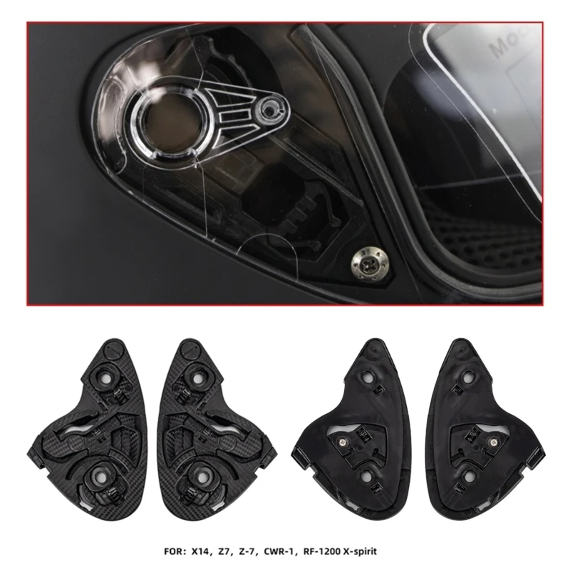 Основен Инструмент Shield Gear Здрава Лявата на Дясната Табела Аксесоари За Козирка на Мотоциклетни Каски Детайли Лещи За X14 Z7 CWR1 RF1200