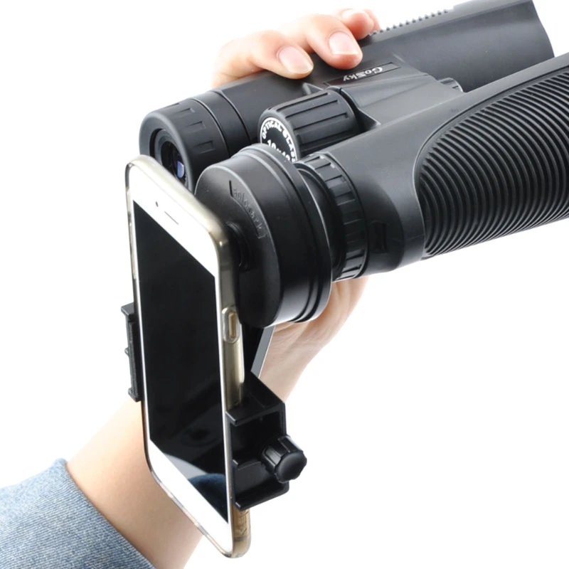 Универсален адаптер за камера на мобилен телефон Планина за телескоп за смартфон