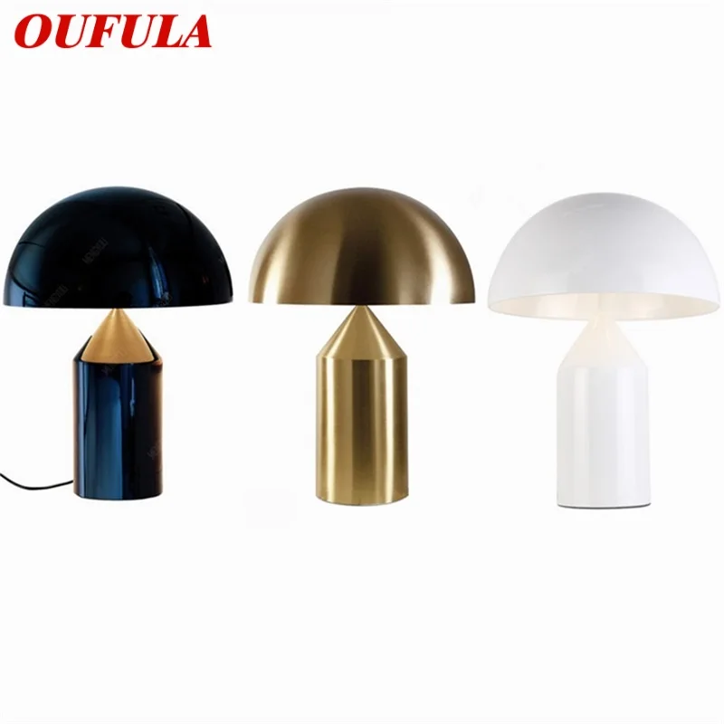 Модерна настолна лампа SOURA Креативен дизайн Грибовидный нощни led лампа за дома