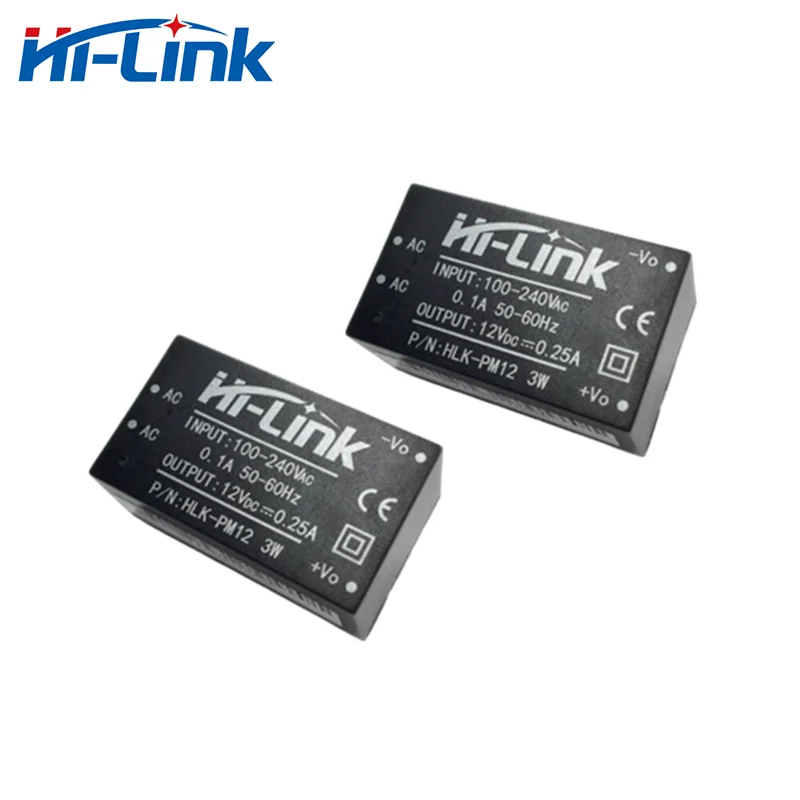 Безплатна доставка Hi-Link Switching PM12 3 W Изходен Модул за Променлив ток, Постоянен ток 12 v/250 ma Високо Изолиран Интелигентен