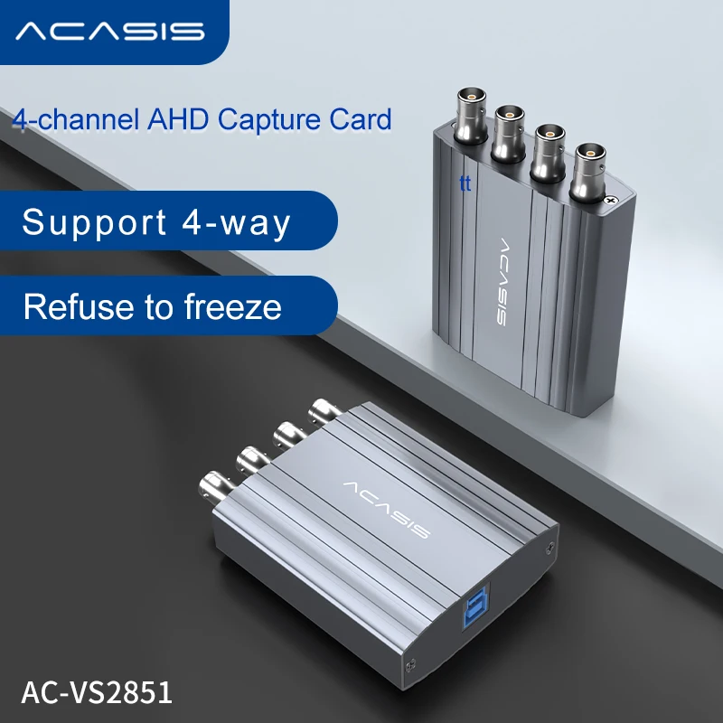 ACASIS 4/8CH Порт 1080P AHD CVI TVI20KM BNC удължителен кабел, Оптичен HD Видео Конвертор за електронно оборудване за наблюдение