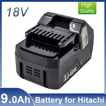 Батерия 18V 9.0 Ah Акумулаторна батерия за Hitachi Батерия 18V Сменяеми Батерии за Електроинструменти Hitachi BSL1840 DSL18DSAL BSL1815X