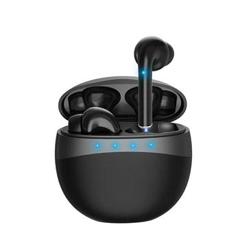 Безжични слушалки M19 TWS Bluetooth 5.0 слушалки Мини слушалка със зарядно устройство Стерео Спортни настоящите безжични слушалки Разпродажба