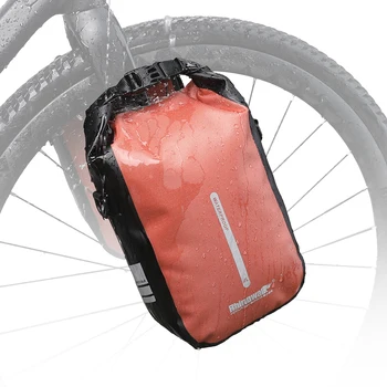 Велосипедна быстросъемная чанта за предната част на куплунга на мотора с обем 4 л, водоустойчив мотор чанта, велосипедна предната чанта, чанта за съхранение на електронното скутер, вело аксесоари