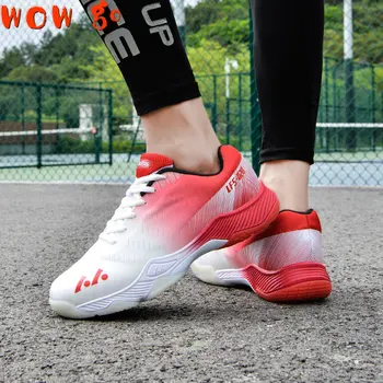 Волейболни обувки за тенис за мъже и жени, професионални спортни маратонки на корта, дишащи мъжки и дамски обувки за бадминтон, маратонки 36-46