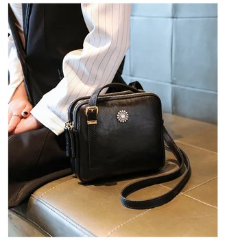 Дамски чанти Y2k, чанти-незабавни посланици 2023 година, кожена дамска чанта през рамо, женски реколта портфейли и портмонета Bolsa Feminina