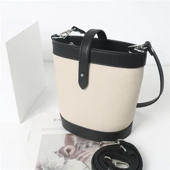 Дамски чанти през рамо от естествена кожа 2023 Нови Модни чанти-кофи, Луксозни дизайнерски дамски Чанти през рамо За момичета