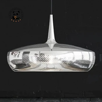 Дизайнерски полилей Tieyi LED E27 с метален блясък, лампа, творческа минималистичное изкуство, спалня, хол, начало декор, окачена лампа