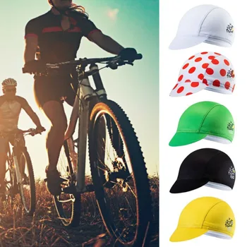 Дишаща еластична велосипедна лятна велосипедна шапка с подплата за каска, велосипедна шапка за езда, Бързосъхнеща