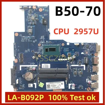 Дънна платка LA-B092P за лаптоп Lenovo В50-70 (с процесор 2957U) 100% тест в ред