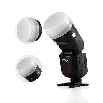 За Godox V1 V1-C V1-N V1-S V1-F, V1-O V1-P Светкавица за фотоапарат Speedlight Калъф за Софтбокса Аксесоари За Светкавица Универсален Crcular Iamp Cap