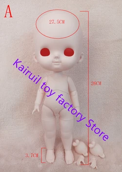 кукла bjd 1/6 от смола dokidoki Високо качество, модерен кукла, подарък за рожден ден