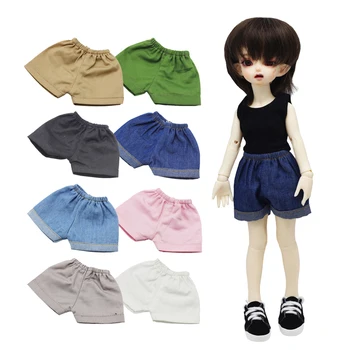 Куклени къси панталони за кукли 1/6 BJD Летни панталони корейски ежедневните свободни празнични панталони Аксесоари за дрехи играчка