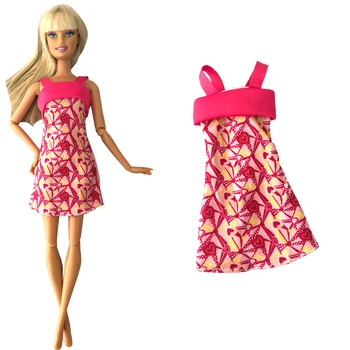Куклено рокля NK 1 бр., модерни дрехи, модни пола с пагон за Барби кукли, аксесоари, детски играчки, подарък за момичета