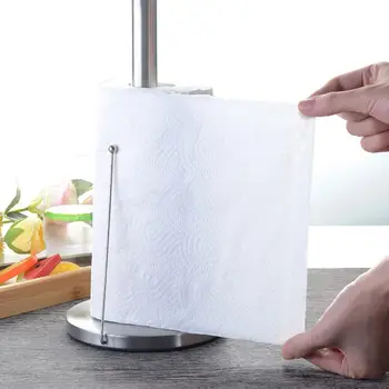 Кухненски държач за хартия, лесен за използване противоскользящий въртящ се държач за кърпи за ръце, roll опаковка, аксесоари за баня