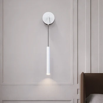 Минималистичен, с монтиран на стената лампа New Light Луксозна Креативна стенни лампа за дневна, Модерно Нощно шкафче за спалня в скандинавски стил