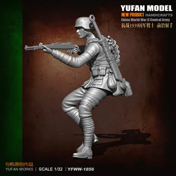 Модел Yufan 1/32 От Смола Войник е Оригинална Фигурка Модел Комплект YFWW32-1856