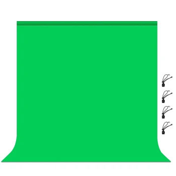 На фона на картина като Фон от гладък плат, зелен Екран, хромирани фонова материя за видео фото студио