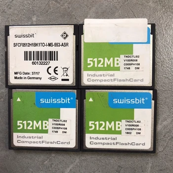 Немска истинска индустриална флаш карта swissbit 512 MB CF-карта е Налична на склад