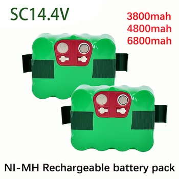 НОВ никел-водороден батерия с капацитет 14,4 VSC 3800 ма се използва за робота-прахосмукачка KV8 XR210B XR510B