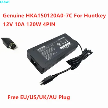 Оригинален адаптер huntkey HKA150120A0-7C 12V 10A 120W 4PIN за зарядно устройство