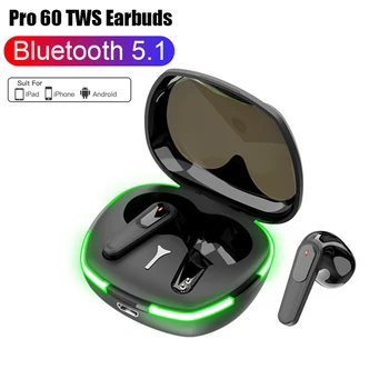 Оригинални слушалки Air Pro 60 TWS Fone Bluetooth с докосване, слушалки с микрофон, безжични слушалки, Bluetooth, безжични слушалки