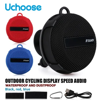 Портативен Bluetooth високоговорител за мотоциклет, безжичен велосипеден говорител с огромен звук, водоустойчив външен говорител 5,0 IP65