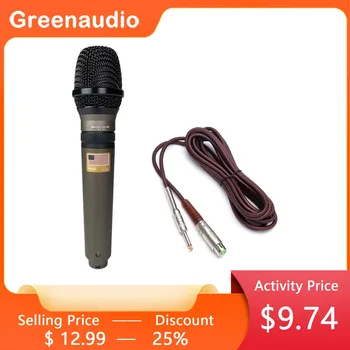 Професионален кабелна динамичен микрофон GAM-SC14, семеен караоке микрофон за изяви на открито, ръчен микрофон