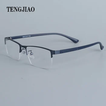 Рамки за очила TENGJIAO Мъжки слънчеви очила Корейският Компютърен Маниак на тема рецепта За Оптичен мъжки очила Рамки за очила с прозрачни лещи