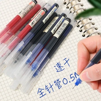 Сачмен съвет 0,5 мм Заправляемая гел писалка Директен Течна Химикалка Писалка е Инструмент за писане Подаръци ДЖИАН