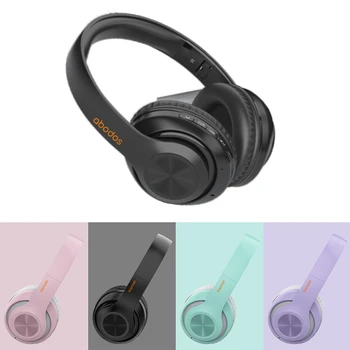 Спортна Bluetooth слушалки, безжични слушалки, TF карта, AUX С микрофон, Hi-Fi стерео слушалки с дълбоки бас, за спорт