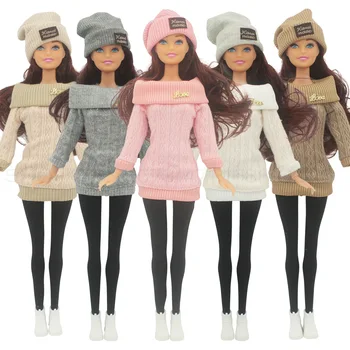 Стоп-моушън дрехи са подходящи за фина кукли BJD дължина от 30 см, комплект от 4 дисциплини за момичета, аксесоари за детски играчки 