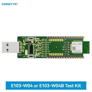 Тестова платка на WiFi Сериен Server с поддръжка на UART TCP/UDP/MQTT/HTTP CDEBYTE E103-W04-TB USB Интерфейс е Лесен за използване за E103-W04