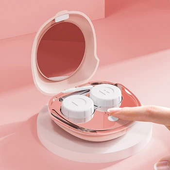Ултразвукова пречистване на контактни лещи Перална машина за точки Акумулаторна битова перална машина За очила Кутия за лещи Скъпа машина За почистване