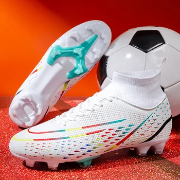 Футболни обувки Футболни обувки, мъжки футболни котки професионални полските футболни обувки, детски футболни обувки Chuteira De Campo TF